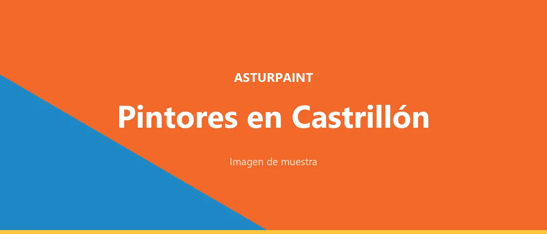 Pintores profesionales en Castrillón, cerca de la playa de Salinas, Asturias