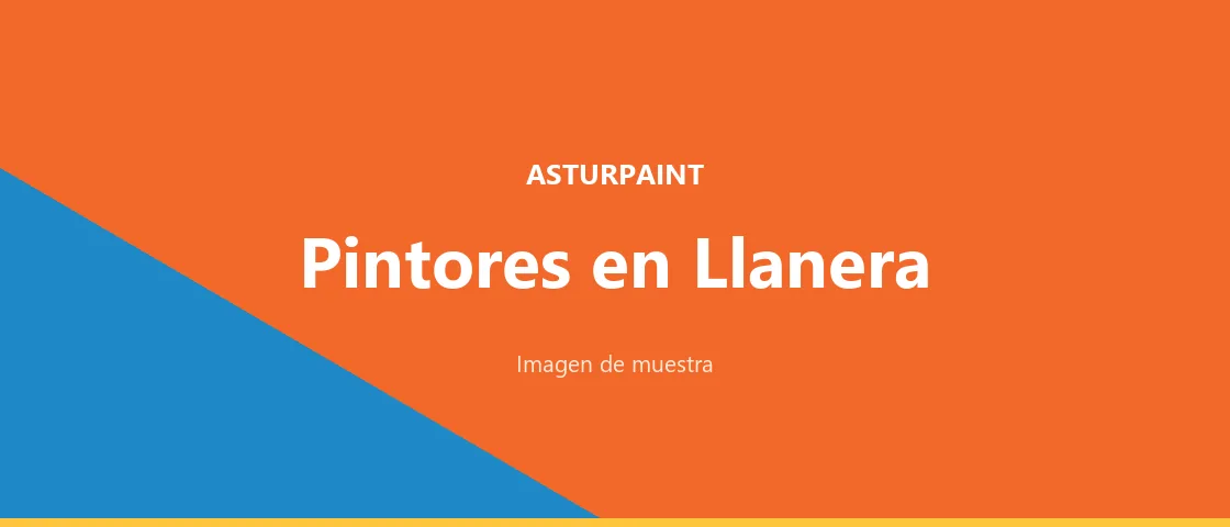 Pintores profesionales trabajando en una vivienda del concejo de Llanera, Asturias