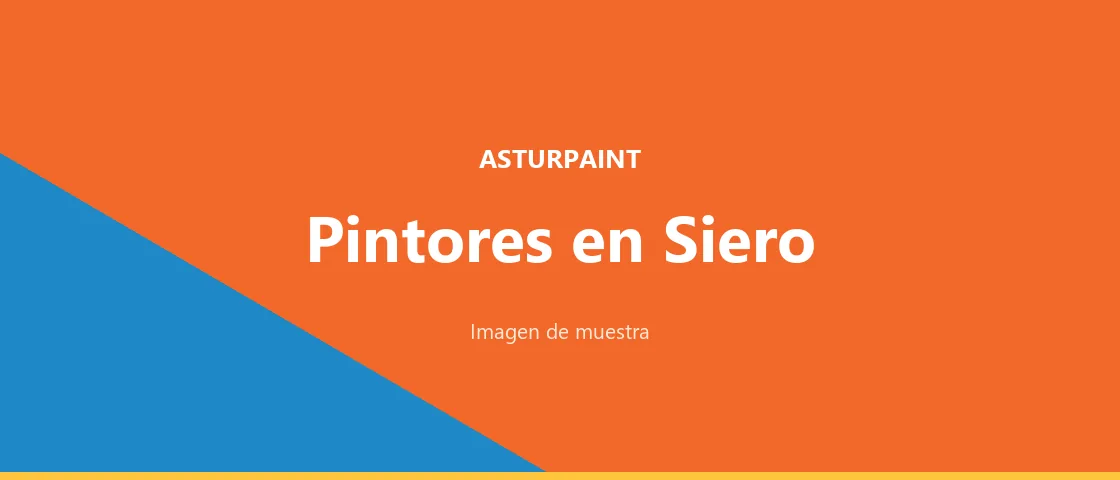 Pintores profesionales en el concejo de Siero, entre Oviedo y Gijón