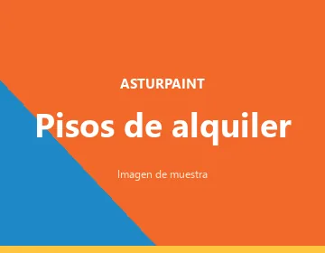Piso de alquiler recién pintado listo para entregar en Asturias